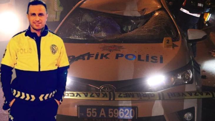Kazadan kaçan araç polise çarptı: 1 şehit