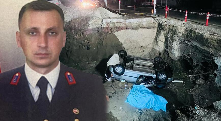 Isparta’da feci kaza! Otomobil çukura uçtu; uzman çavuş öldü, astsubay yaralandı