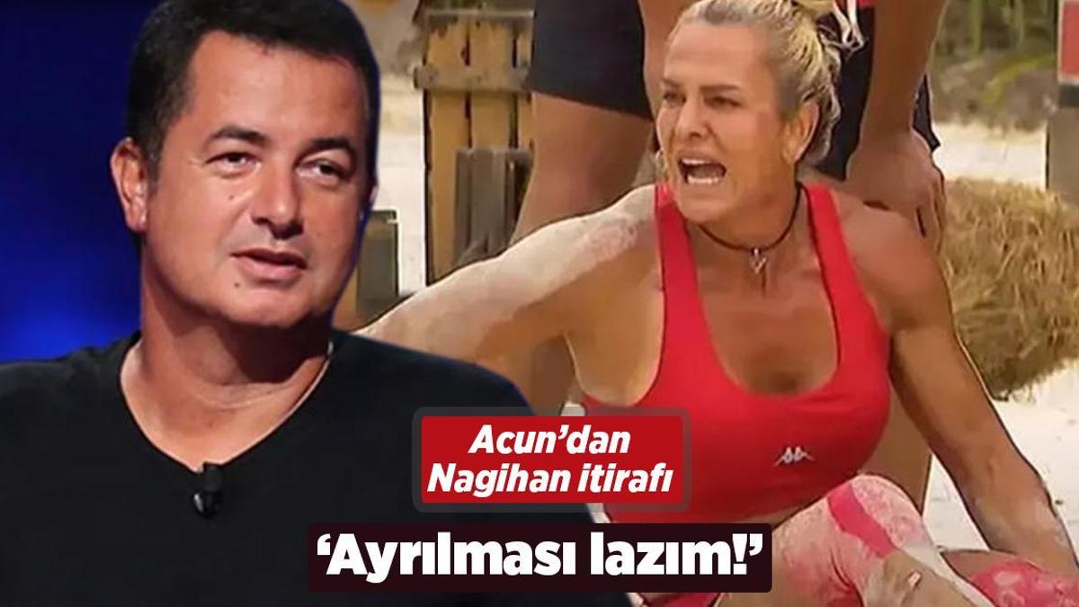 Acun Ilıcalı’dan Nagihan Karadere açıklaması! ‘Bu performansıyla Survivor kazanamaz’
