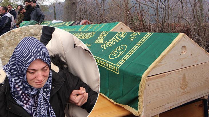 Pendik’teki kazada ölen 5 kişi yan yana toprağa verildi