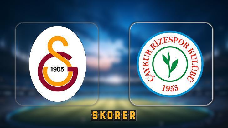 CANLI ANLATIM | Galatasaray – Rizespor