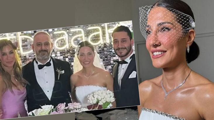 Çağla Şıkel ve eski sevgilisi Nail Gönenli, Berna Şıkel’in nikah şahidi oldu!