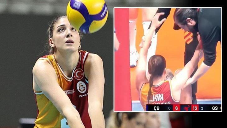 Galatasaray’da İlkin Aydın sakatlandı! Ataman Güneyligil ihraç edildi