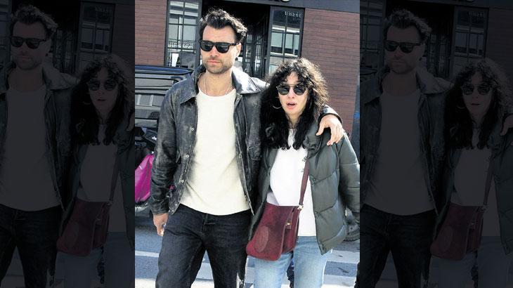 Birce Akalay ve Hakan Kurtaş Bebek’te sarmaş dolaş!