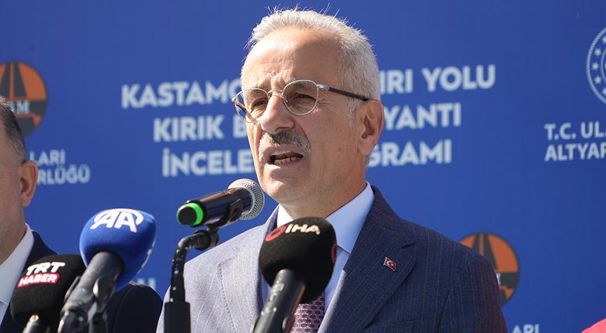 Bakan Uraloğlu Kırık Barajı Varyantı’nda inceledi