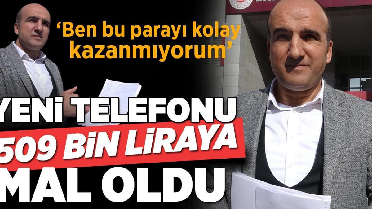 Yeni telefonu 509 bin lirayı mal oldu: Ben bu parayı kolay kazanmıyorum