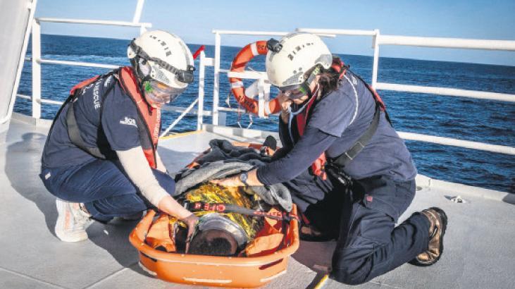 60 göçmen açlık ve susuzluktan öldü