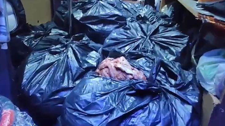 Mide bulundarın itiraf! Tam 700 kilo, sucuk yapacaklardı