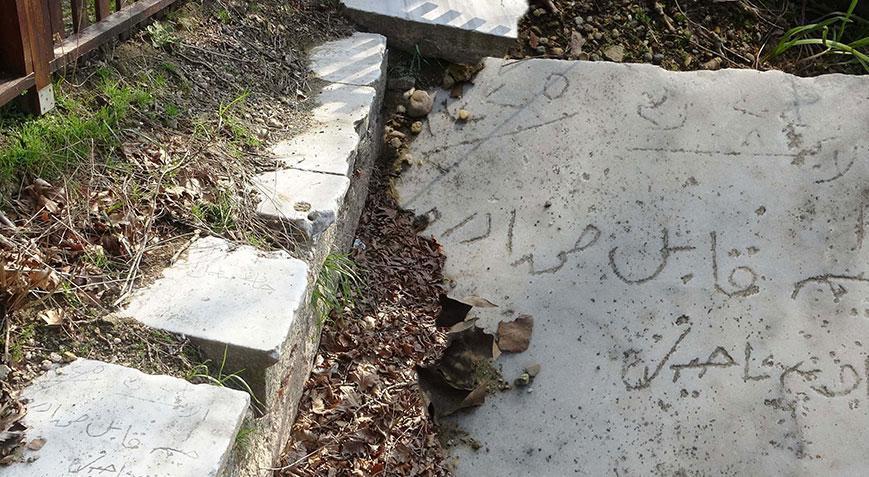 Çanakkale Savaşı’ndan kalma! Mermerlerin üzerinde 109 yıllık iz