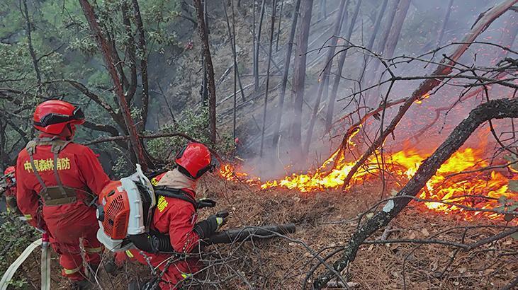 Çin’de korkunç yangın! Binlerce kişi tahliye edildi
