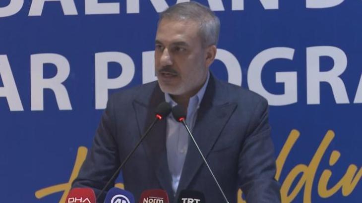 Bakan Fidan: Filistinli kardeşlerimizi asla ve asla yalnız bırakmayacağız