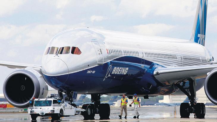 ‘Boeing batmak için çok büyük’