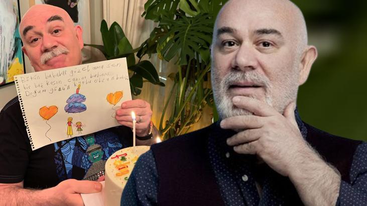 Güven Kıraç, 56’ncı yaşını kızı Maya ile pasta keserek kutladı!