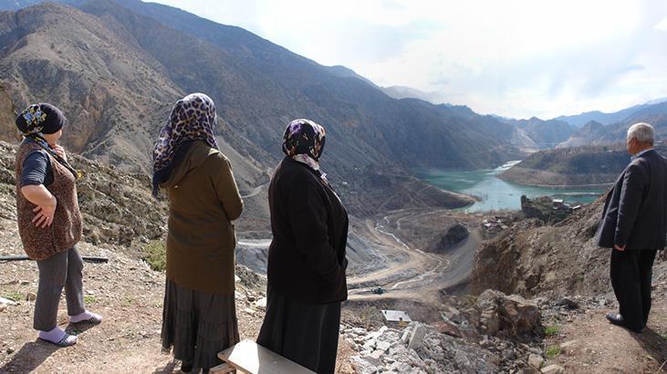 Sular çekildi, ortaya çıktı: Anılarımız orada kaldı