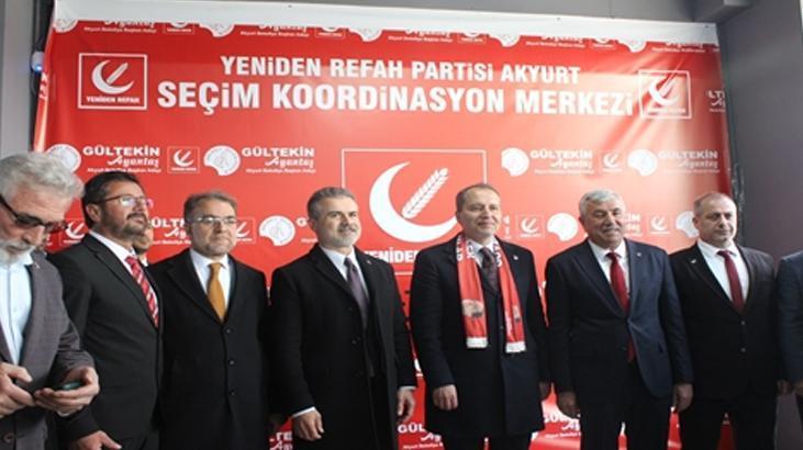 Fatih Erbakan Ankara’da açılışa katıldı! Bu siyasi şantajın dik alasıdır