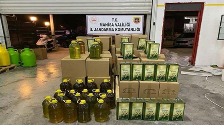 Sahte zeytinyağı operasyonu! Yüzlerce litre ele geçirildi