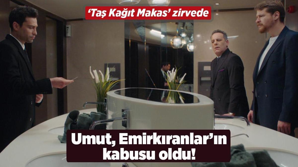‘Taş Kağıt Makas’ zirvede! Umut, Emirkıranlar’ın kabusu oldu