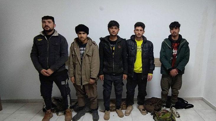 Elazığ’da 5 düzensiz göçmen yakalandı