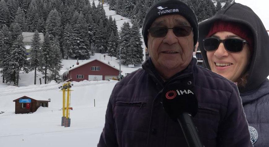 Uludağ’a kar kalınlığı 58 santimetreye ulaştı! 40 yıl sonra bir ilk