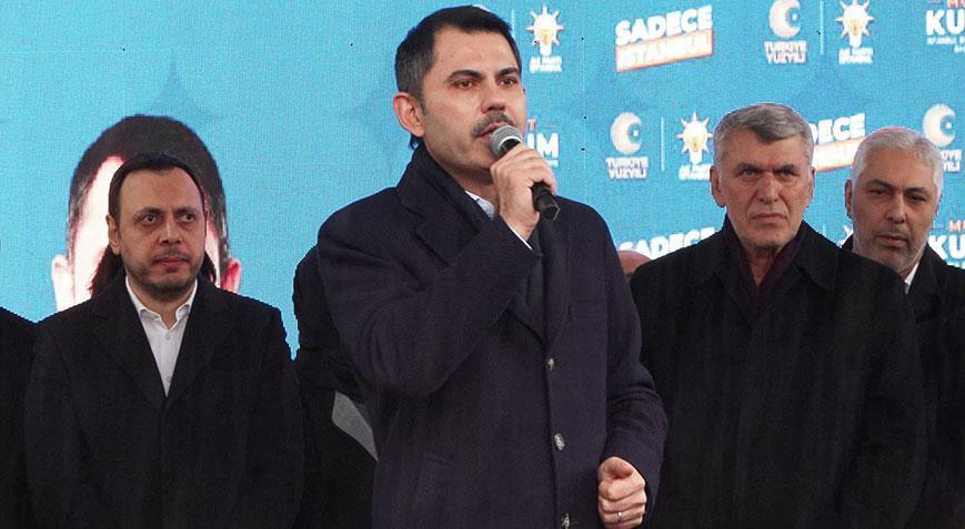 Murat Kurum: Verdiği vaatleri hatırlamıyorlar ama 30 yıl önceki hikayeyi çok iyi hatırlıyorlar