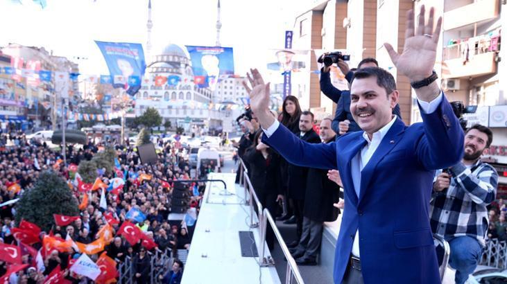 Murat Kurum: Bizim bu şehre dair rüyalarımız var, hayallerimiz var, hedeflerimiz var