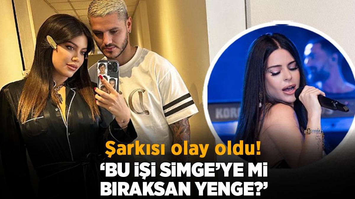 Wanda Nara’nın şarkısı olay oldu! ‘Bu işi Simge Sağın’a mı bıraksan?’