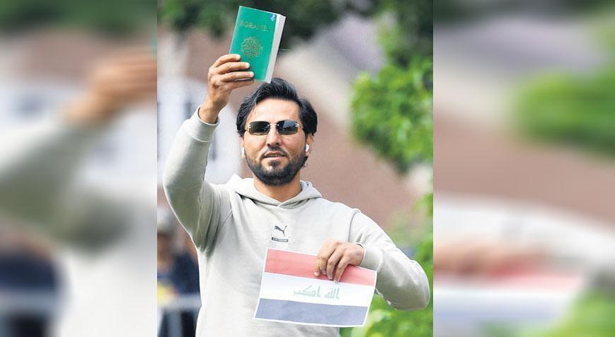 Kur’an yakan Momika İsveç’ten ayrıldı