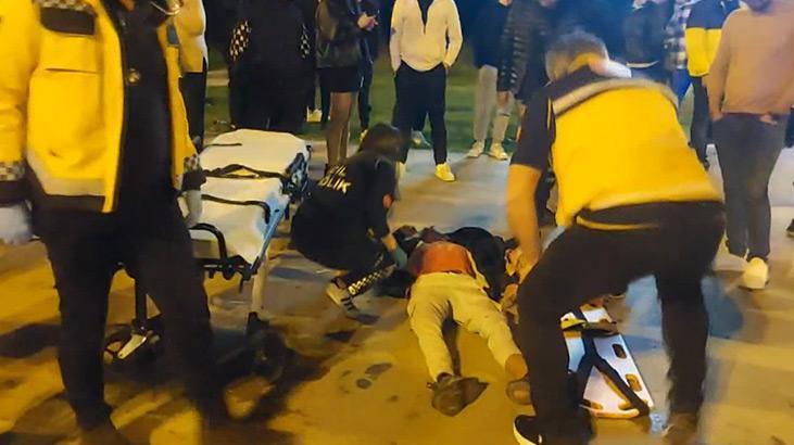 Kadıköy’de otomobil ile motosiklet çarpıştı! Yaralılar var