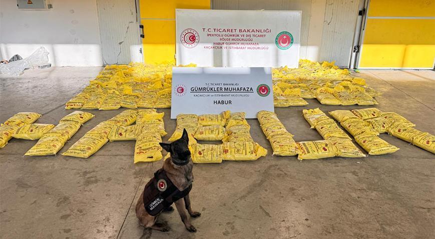 Son dakika: Habur Gümrük Kapısı’ndaki operasyonda rekor yakalama! 850 kilogram eroin ele geçirildi