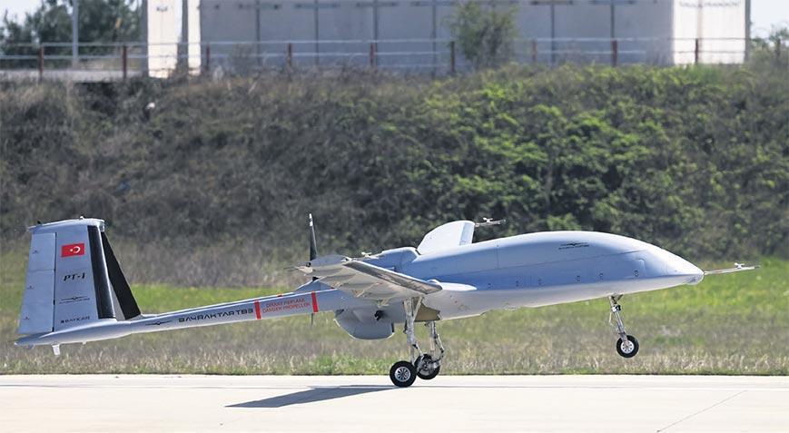 Bayraktar TB3 SİHA 27 saat kesintisiz uçtu