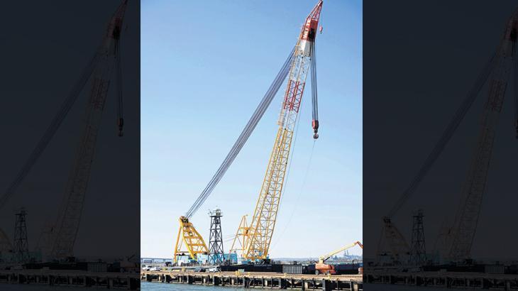 En büyük vinci gönderdiler!