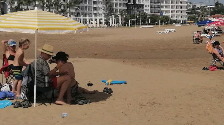 Oyunu kullanan vatandaşlar sahillere akın etti