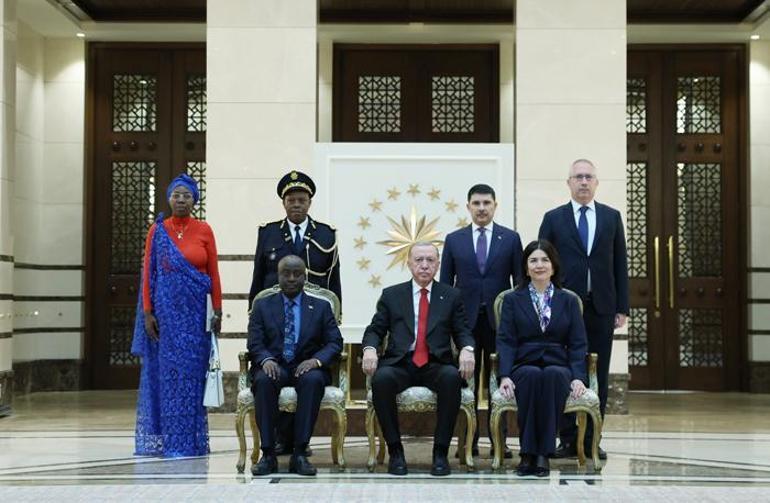 Cumhurbaşkanı Erdoğan, büyükelçilerin güven mektuplarını kabul etti