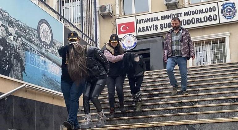 33 bin 600 dolar çalan biri çocuk 2 kadın yakalandı