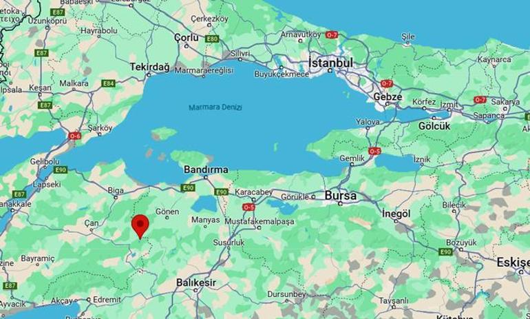 Son dakika! Çanakkale'de 4.9 büyüklüğünde deprem İstanbul'da da hissedildi