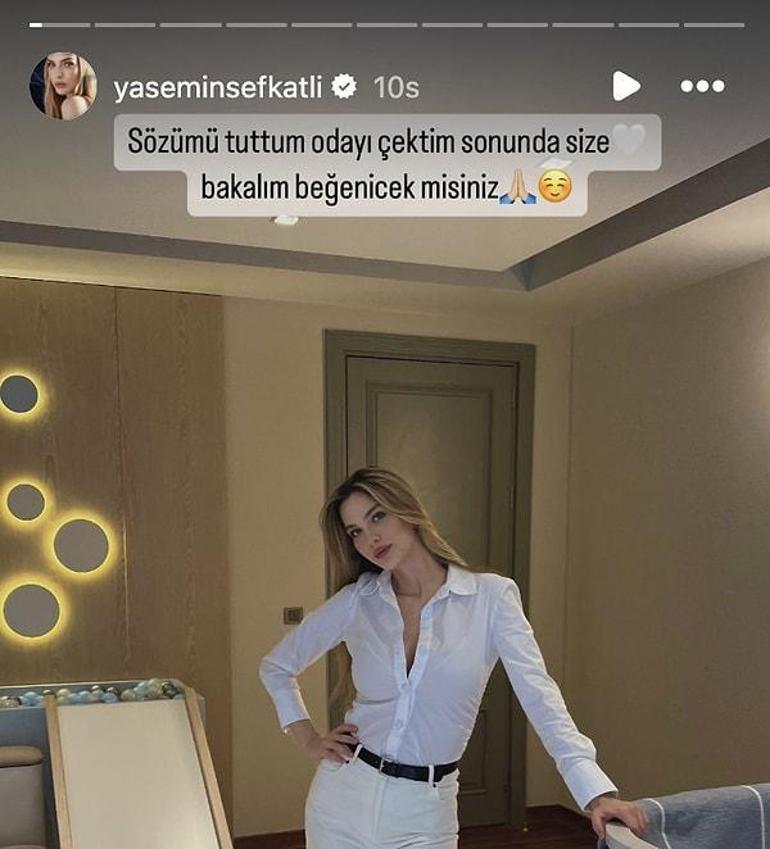 Çiçeği burnunda anne Yasemin Tatlıses, Ayel ve Emir’in odasını ilk kez gezdirdi!