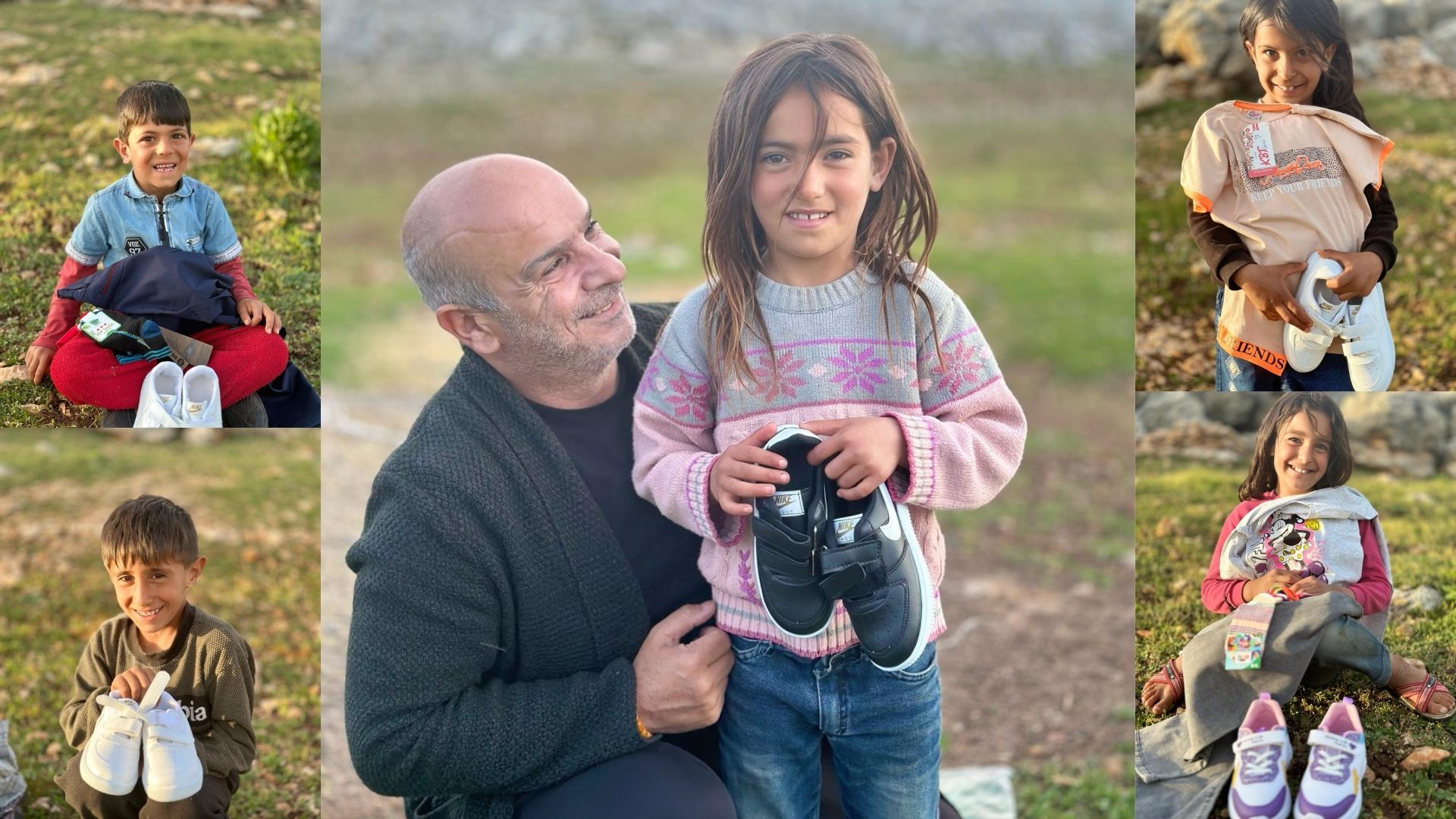 Öğretmen Yusuf Tümay Çocukları Bayramda Sevindirdi