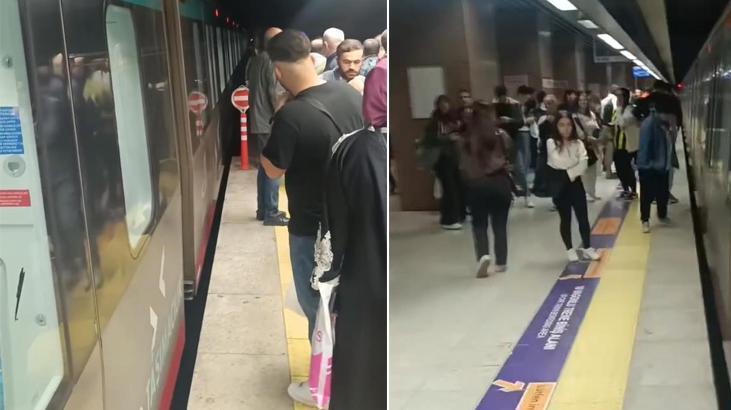 Marmaray’ın Yenikapı istasyonunda intihar girişimi