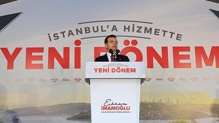 İmamoğlu yeni dönem görevine başladı