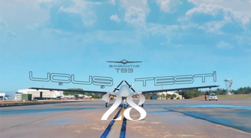 Selçuk Bayraktar duyurdu! Bayraktar TB3 bir testi daha başarıyla tamamladı.