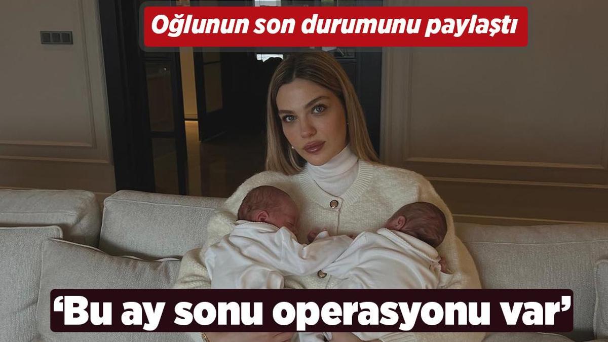 Yasemin Şefkatli oğlunun son durumunu paylaştı: Bu ay sonu operasyonu var