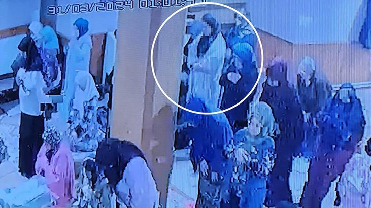 Başörtü takıp camide namaz kılan kadınları taciz etti!