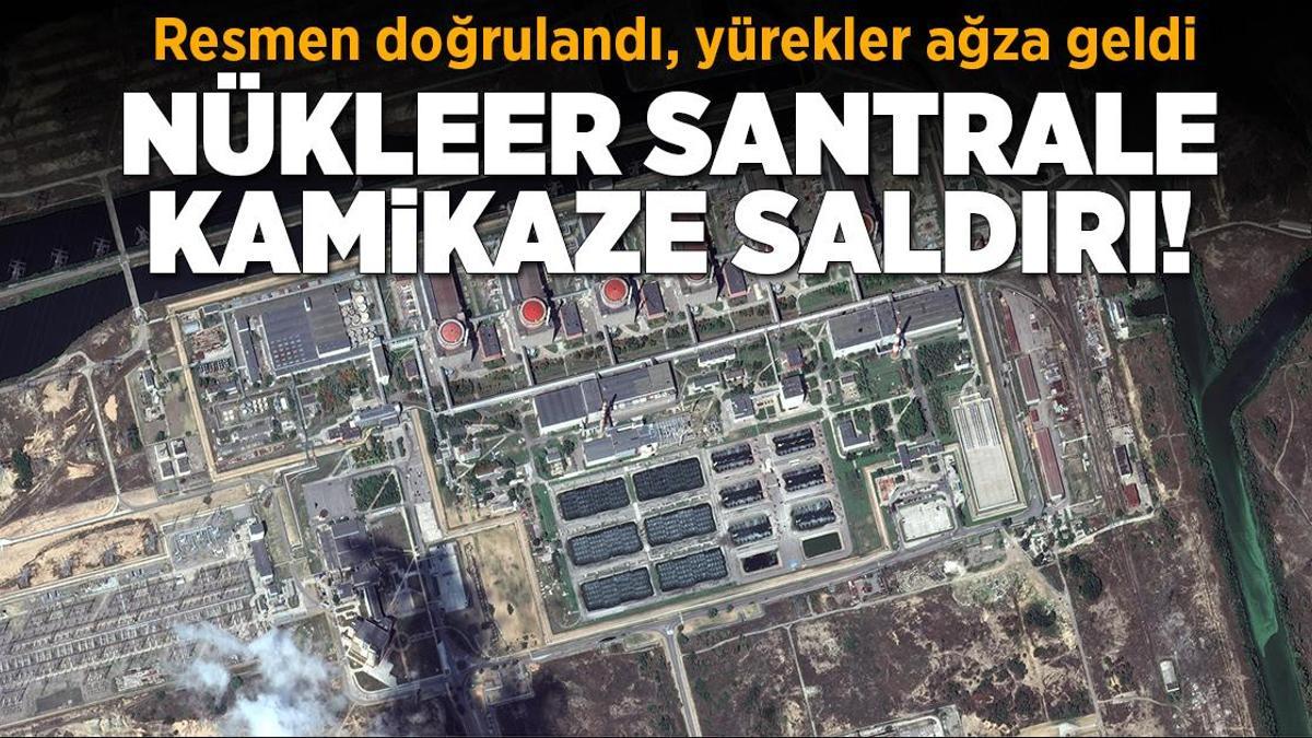 Nükleer santrale kamikaze dalış resmen doğrulandı! Avrupa’nın en büyüğünde şok anlar