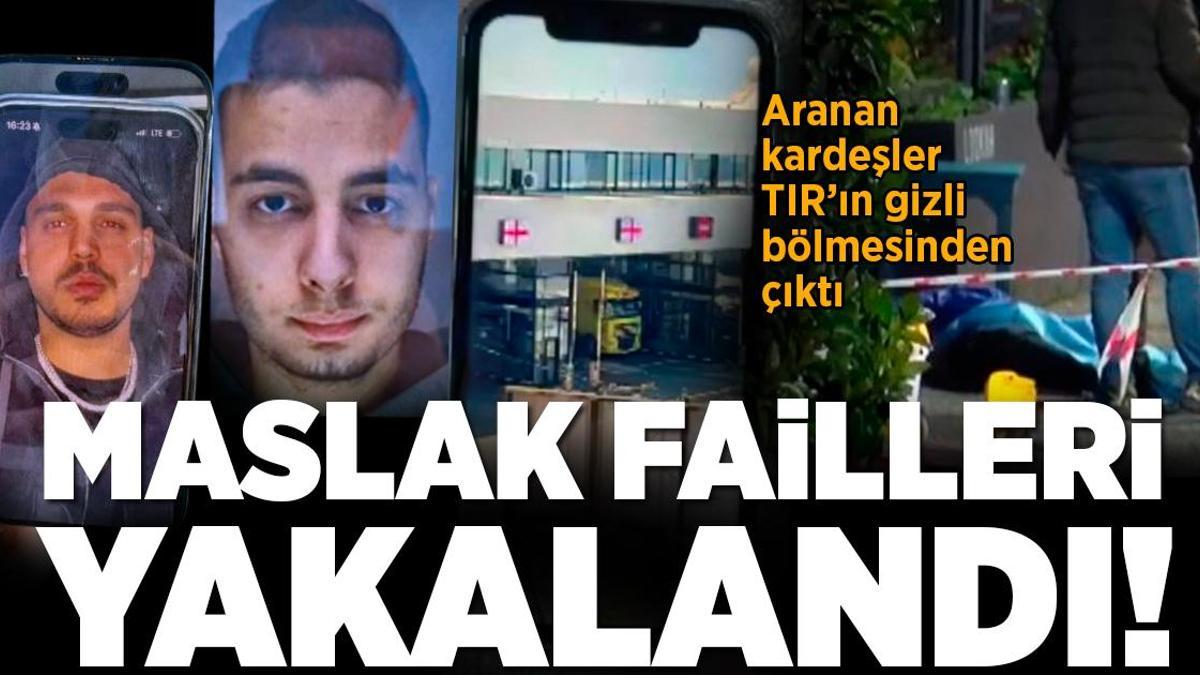 TIR yanlış yerde durdu! Aranan kardeşler gizli bölmeden çıktı