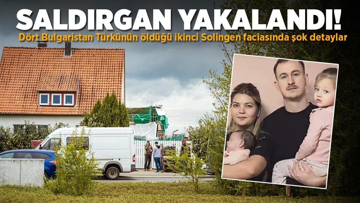Solingen saldırganı yakalandı! Evin kapısını havaya uçurup içeri girdiler