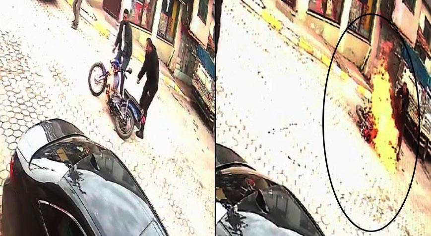 Fıkra gibi son! Yakıt kaçağını çakmakla kontrol etmek isteyince olanlar oldu