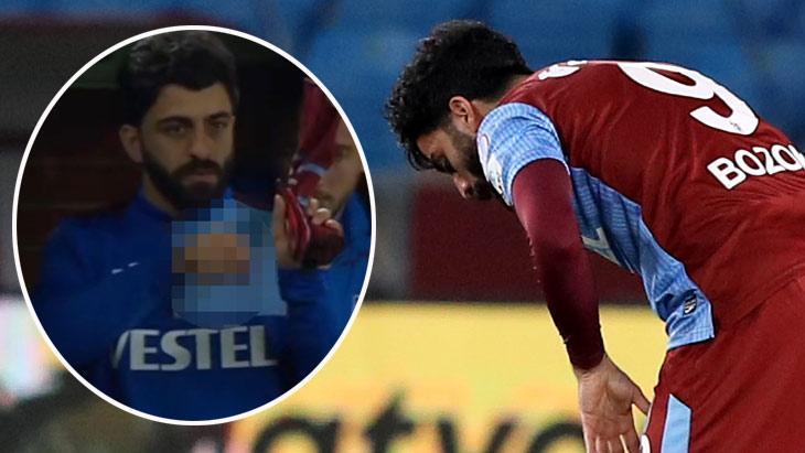 Umut Bozok’tan olay el hareketi! Trabzonspor taraftarları ateş püskürdü