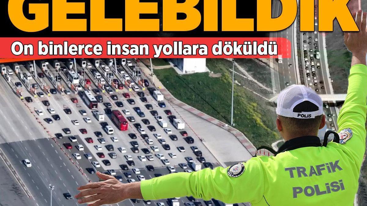 Tatilciler geri dönüş yolunda! İşte adım adım son durum…