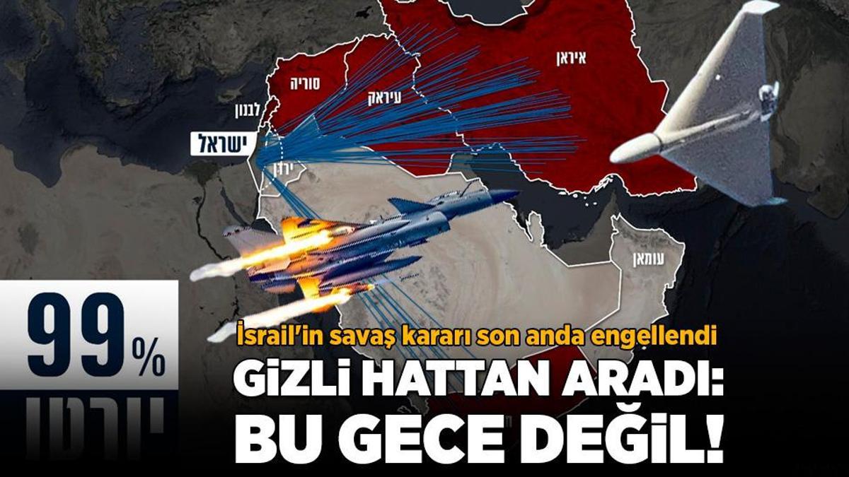 İran-İsrail savaşını engelleyen telefon: Bu gece değil!