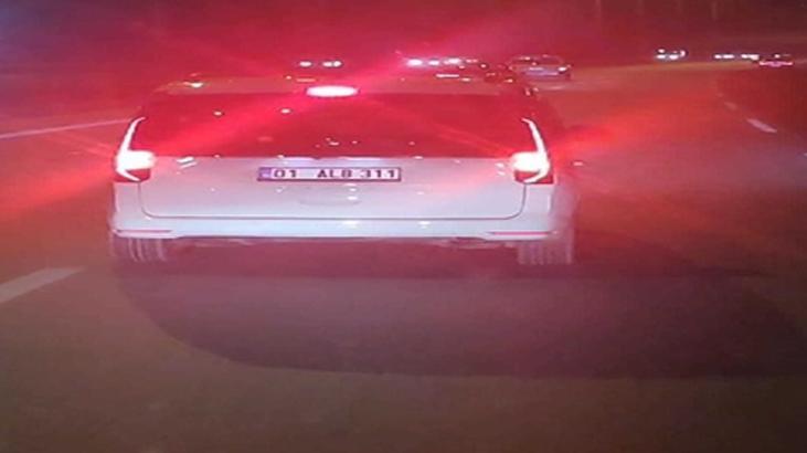 Mersin’de korku dolu anlar! Yolcu otobüsü önünde fren yaptı